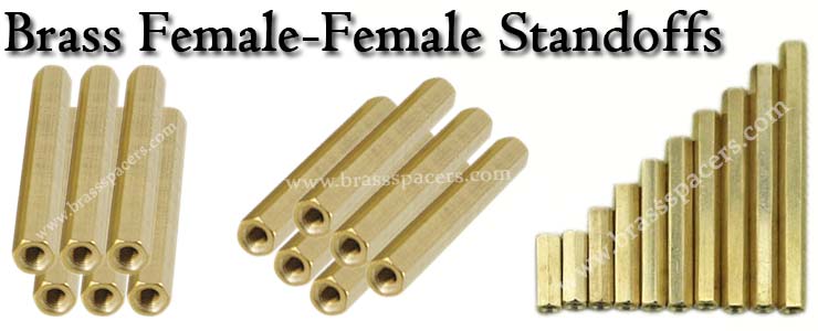 Brass Female-Female Standoffs
