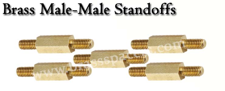 Brass Male-Male Standoffs