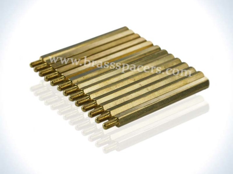 Brass Threaded Spacers Pillars Brass Round Clearance Spacer