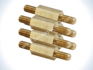 Brass Male-Male Hex Standoffs