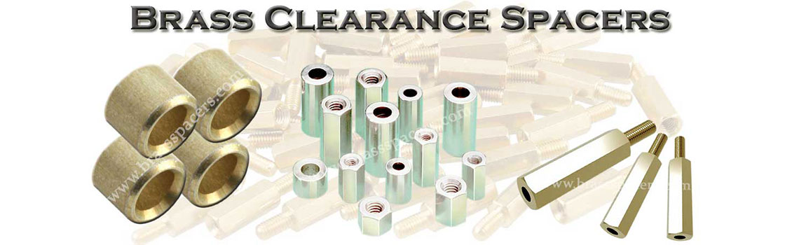 Brass Clearance Spacers