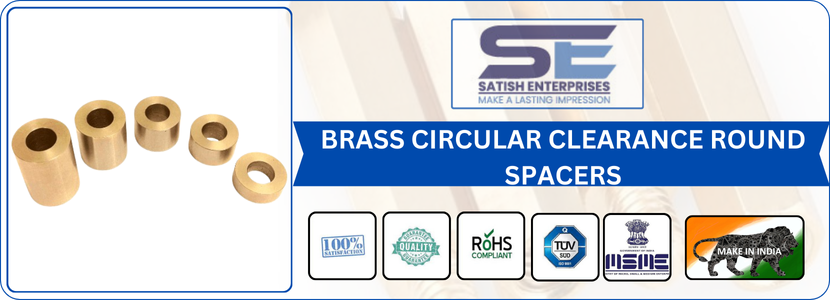 Brass Circular Clearance Round Spacers