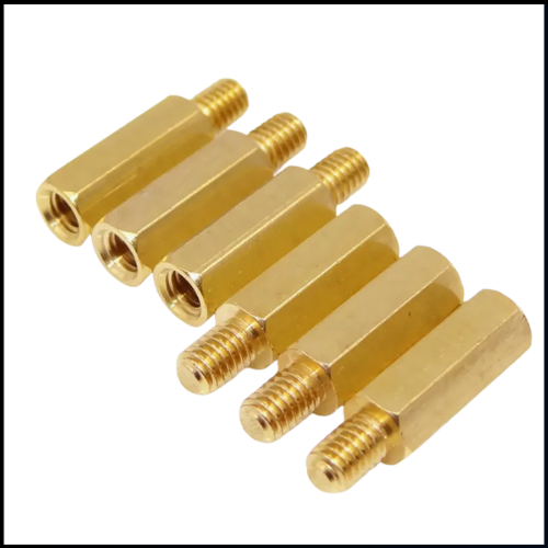 Brass Hexagonal Female Spacers
