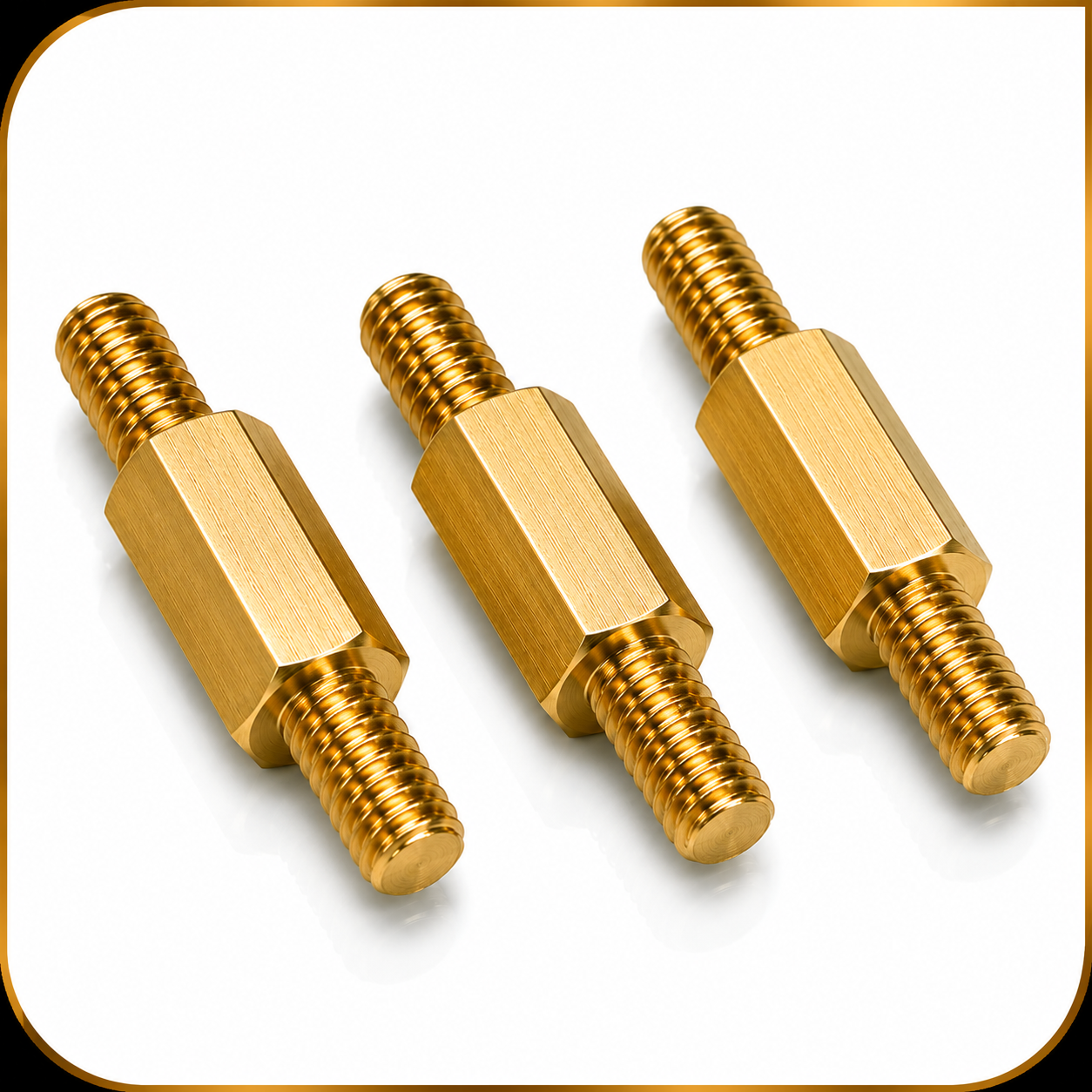 Brass Male-Male Standoffs - Satish Enterprise Brass Male-Male Standoffs
