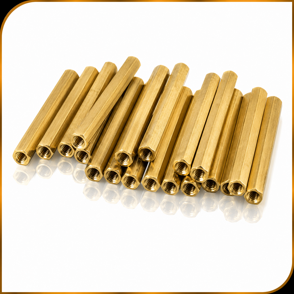 Brass Female-Female Standoffs - Satish Enterprise Brass Female-Female Standoffs
