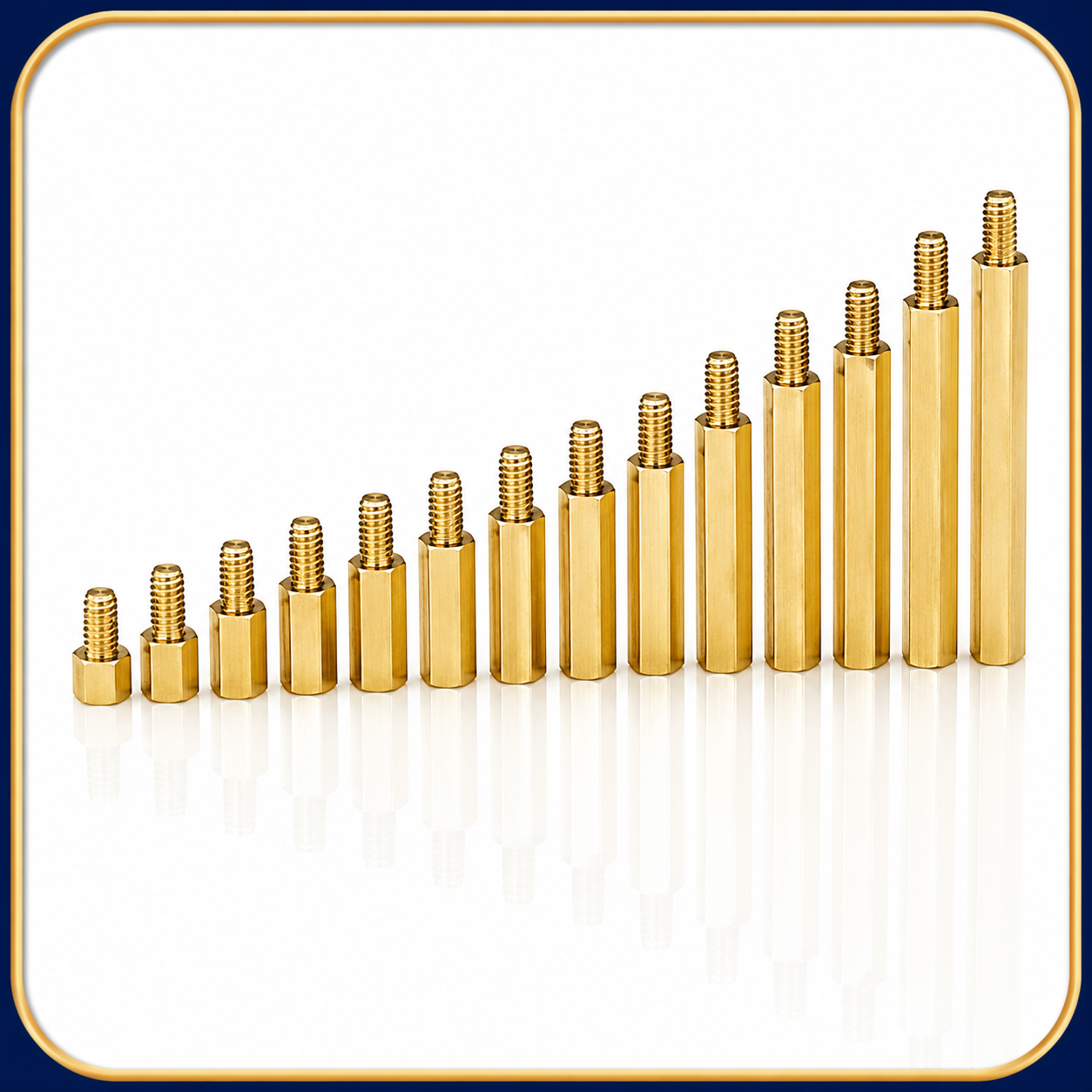 Brass Hex Clearance Spacers - Satish Enterprise Brass Hex Clearance Spacers