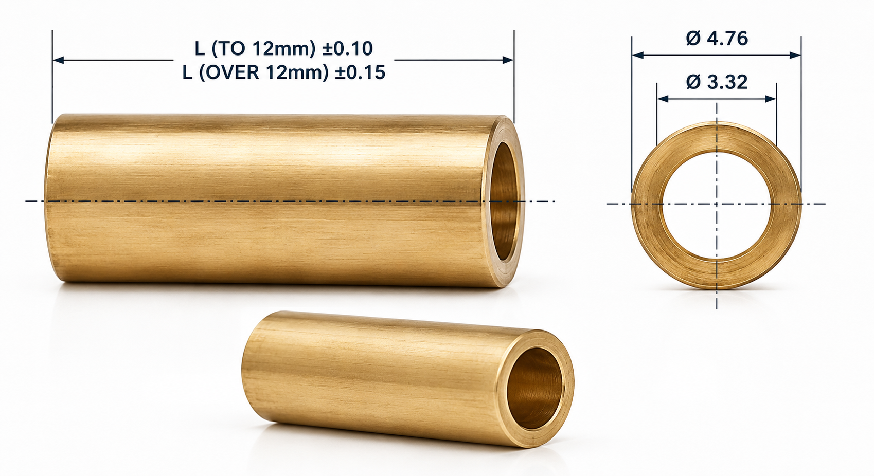 brass circular clearance round spacers drawing - Satish Enterprise brass circular clearance round spacers drawing