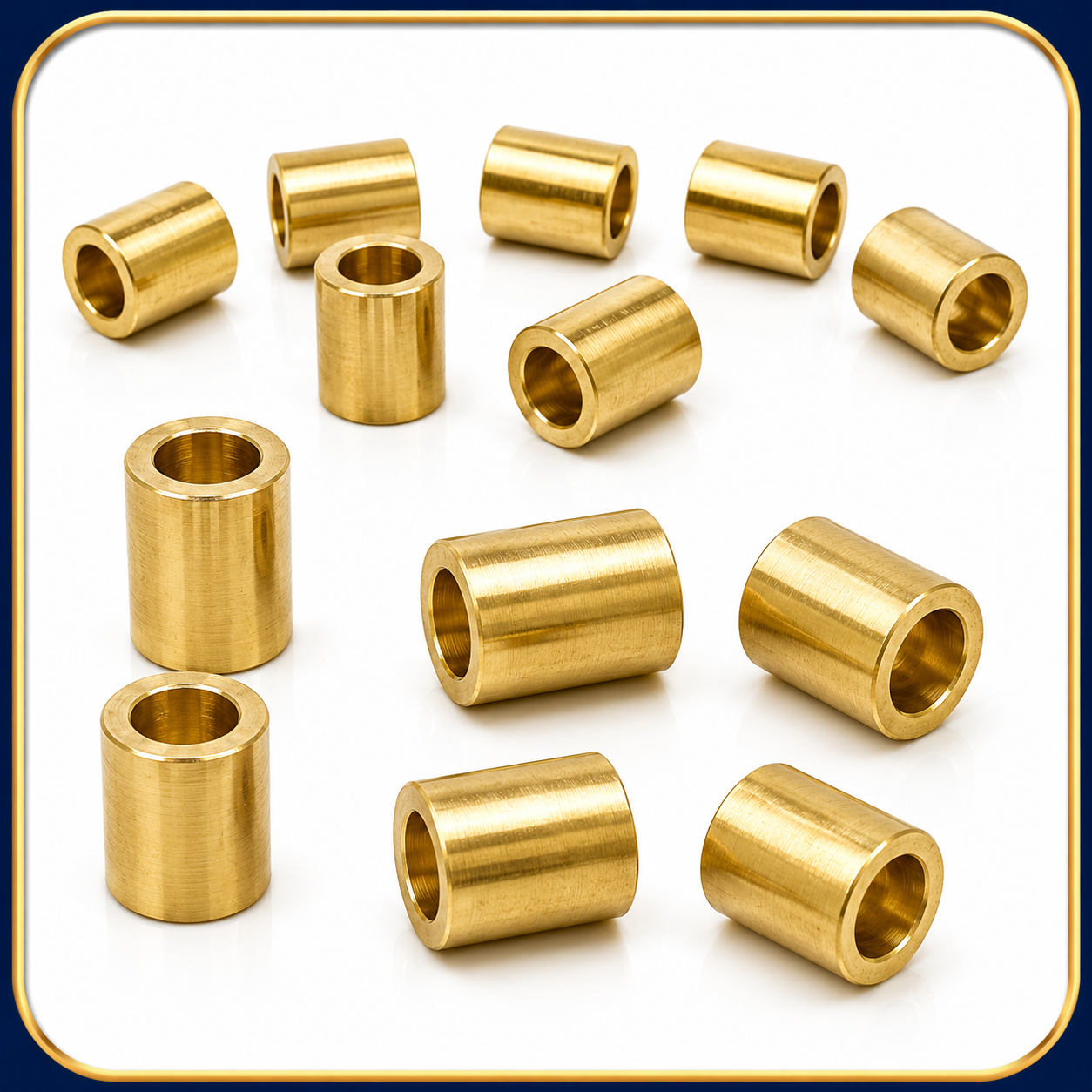Brass Circular Clearance Round Spacers