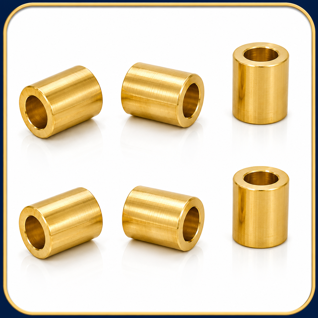Brass Circular Clearance Round Spacers