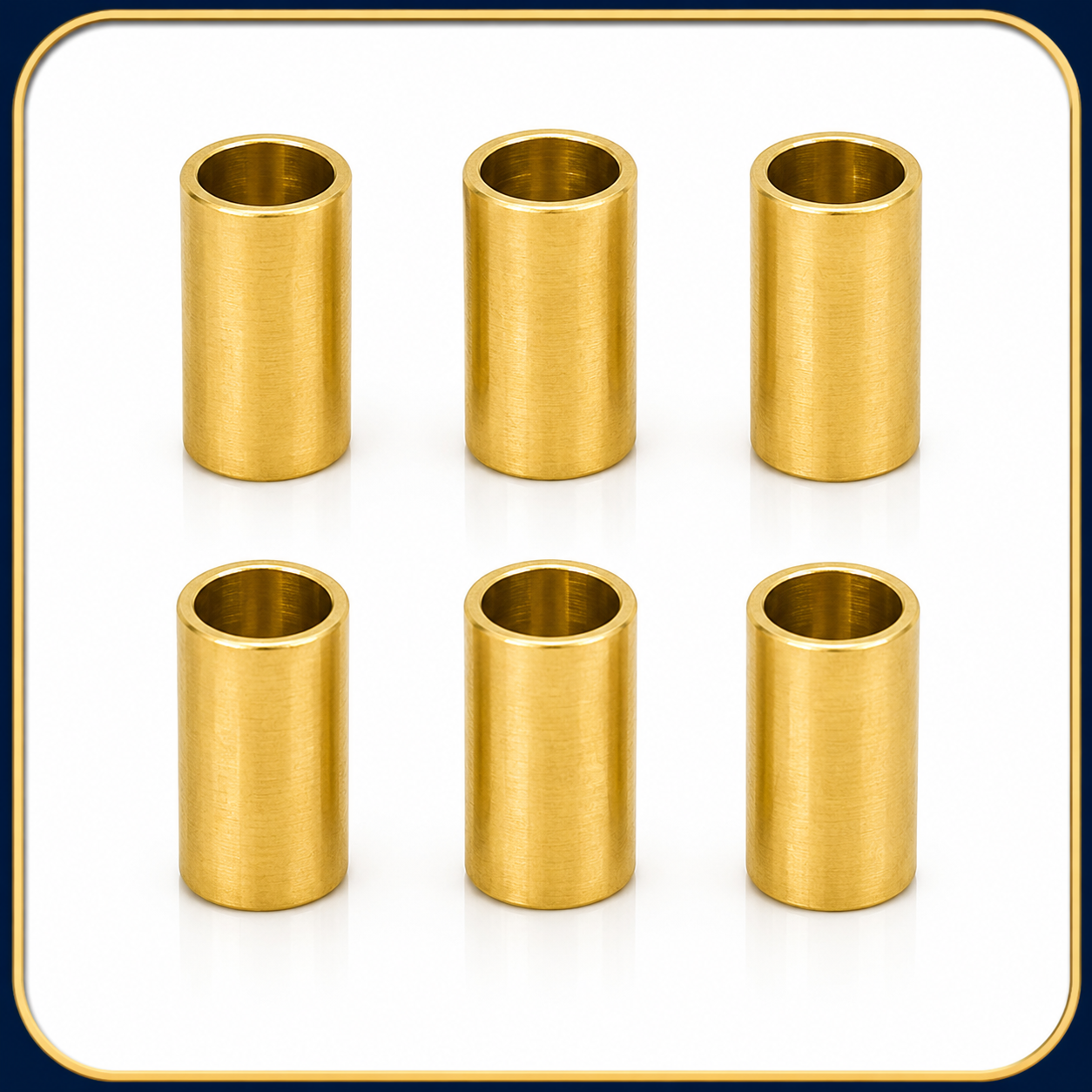 Brass Circular Clearance Round Spacers