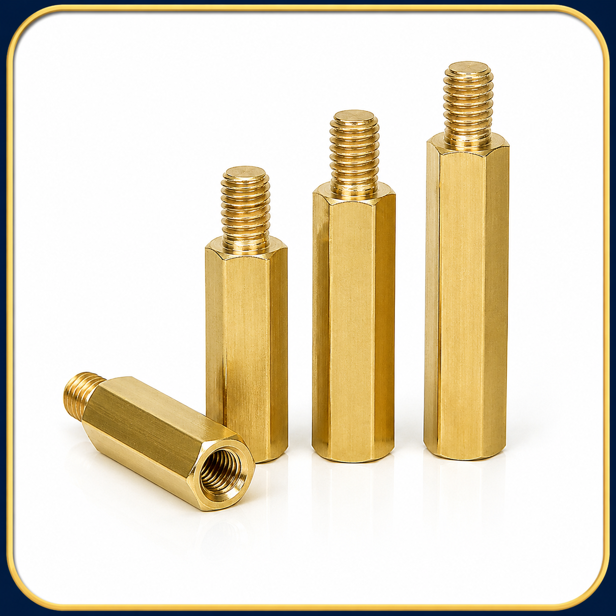 Brass Hex Clearance Spacers