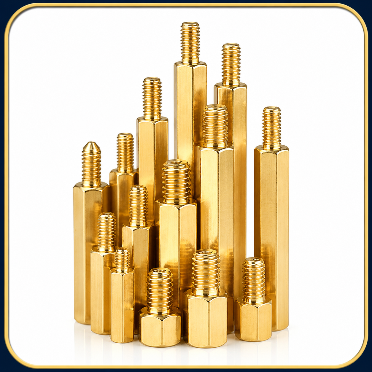 Brass Hex Clearance Spacers