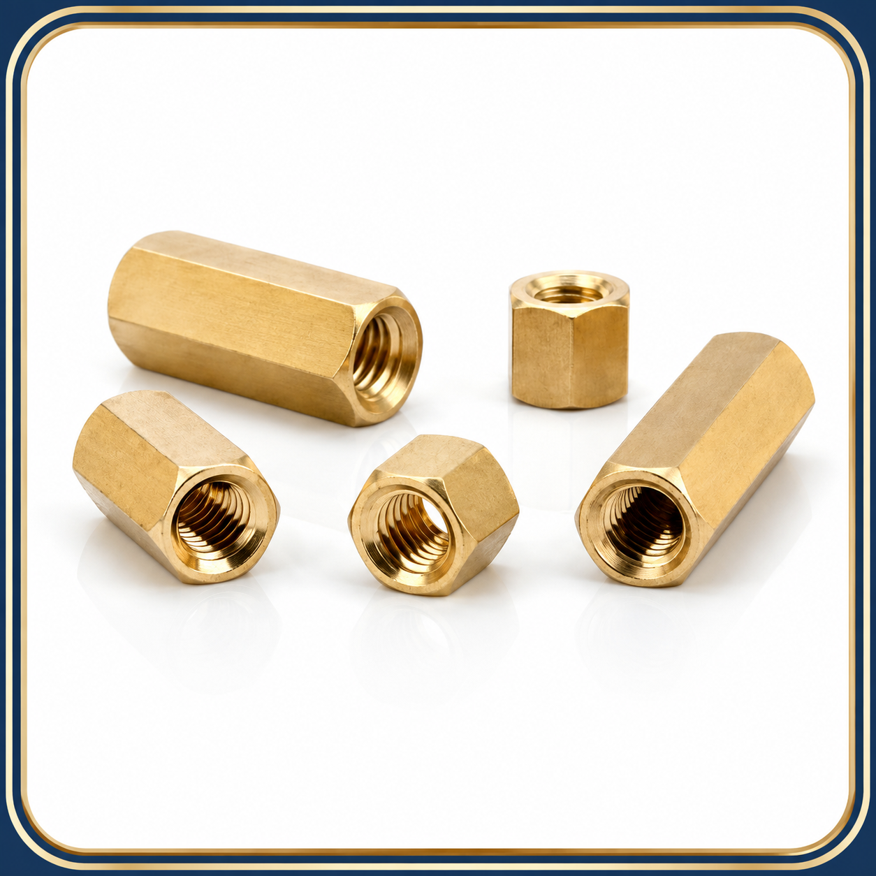 Brass Female-Female Standoffs