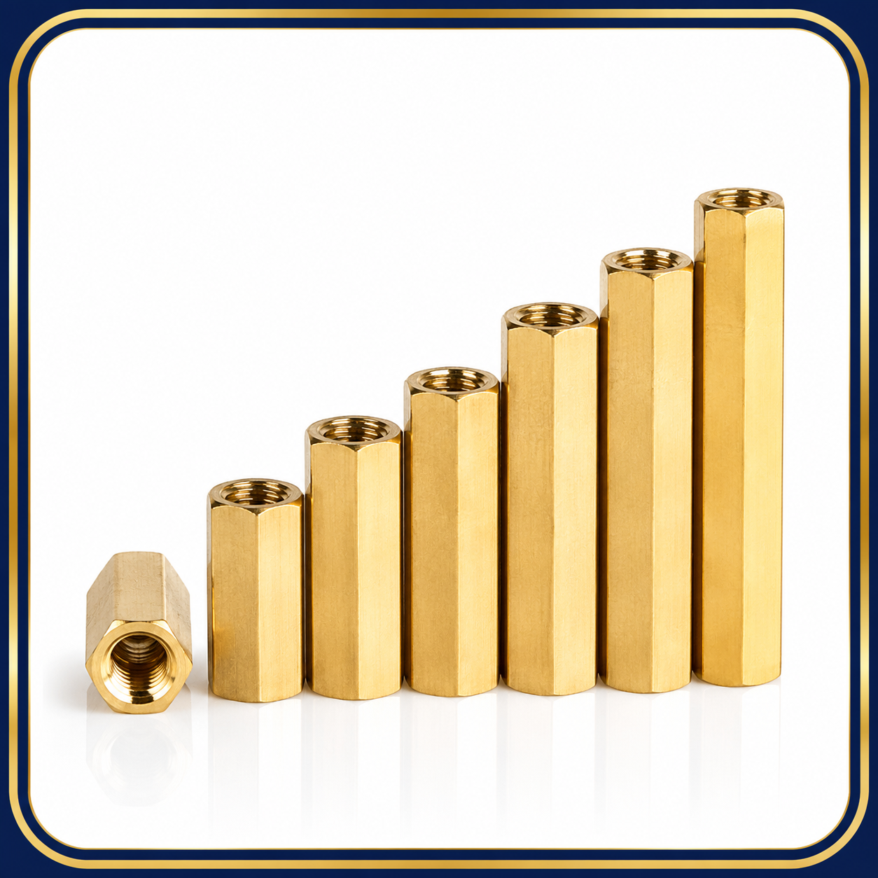 Brass Female-Female Standoffs