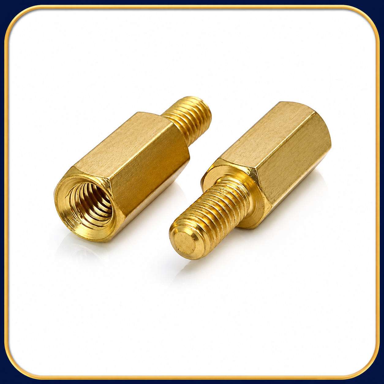 Brass Male-Female Standoffs