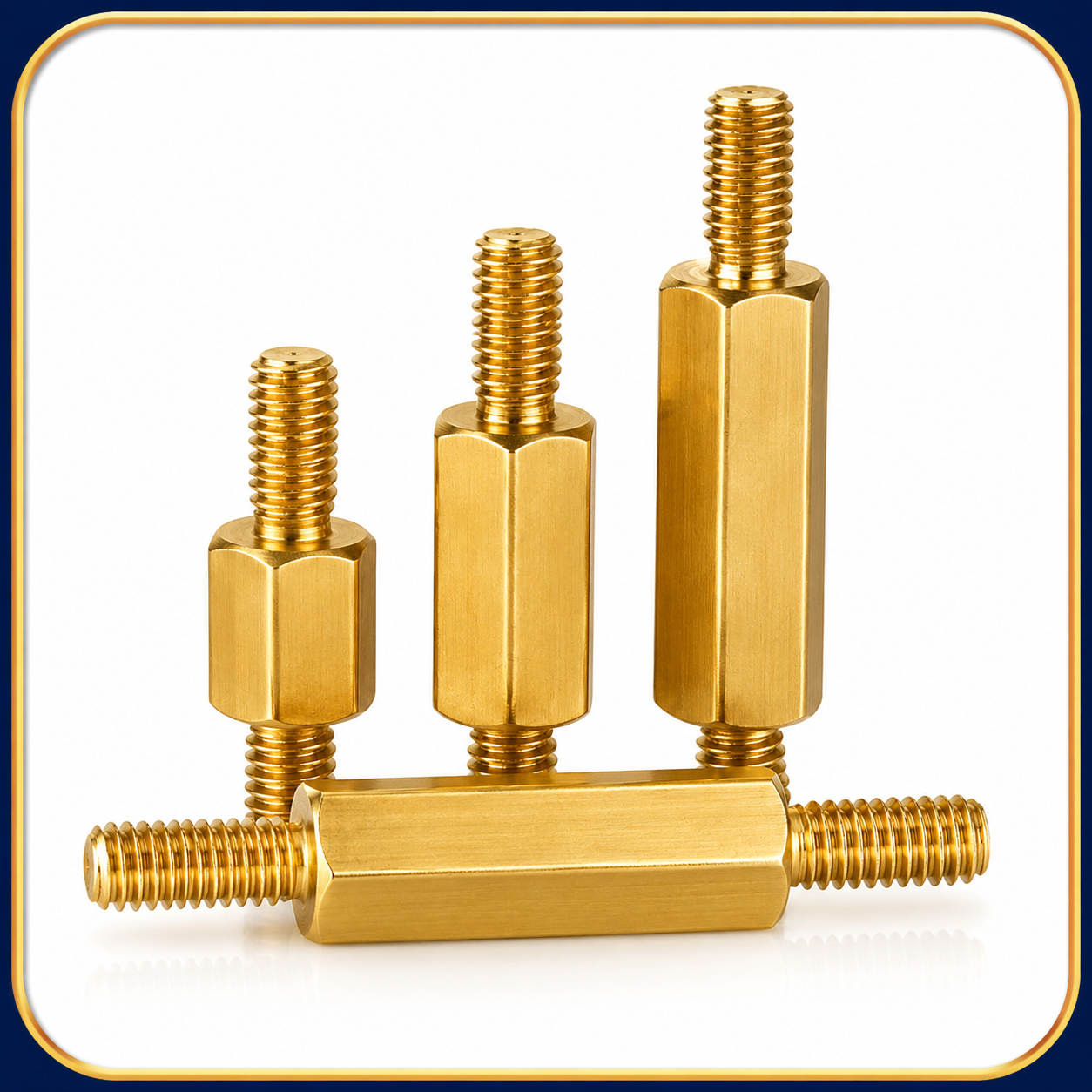 Brass Male-Male Standoffs