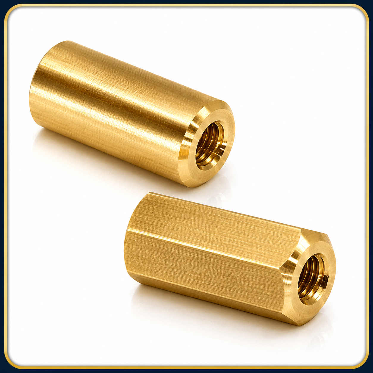 Brass Round Standoffs