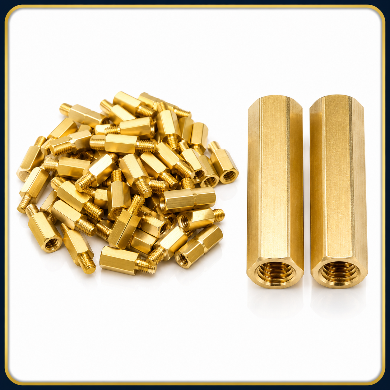 Brass Threaded Spacers & Pillars